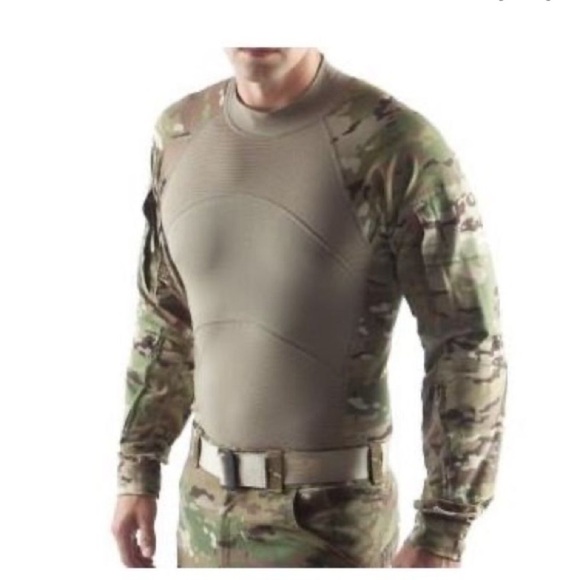 Massif Mountain Gear Company Army Combat Shirt Size Small Flame Resistant Unisex - Picture 14 of 14